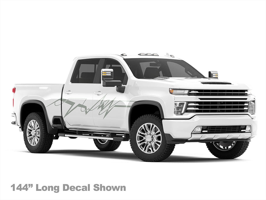 EKG Truck Custom Vehicle Graphic