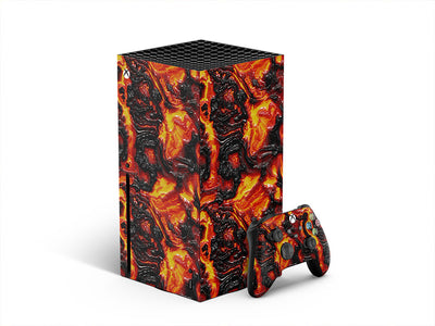el misti lava XBOX DIY Decal