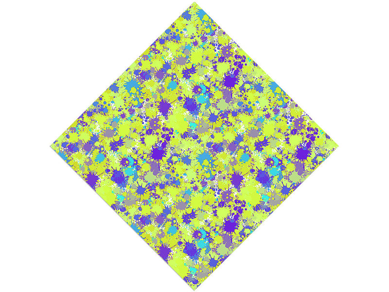 Electric Avenue Paint Splatter Vinyl Wrap Pattern