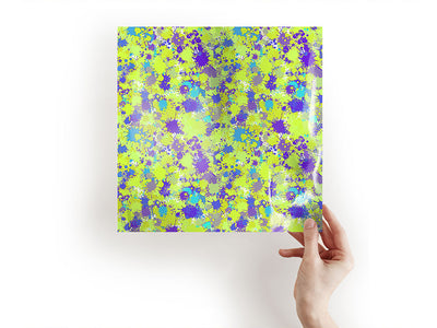 electric avenue paint splatter Craft Sheets