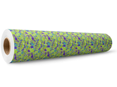 Electric Avenue Paint Splatter Wrap Film Wholesale Roll~Rwraps Series 914 Digitally Printed Vinyl Roll~5