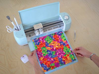 electric beast abstract geometric Cricut Compatible Vinyl