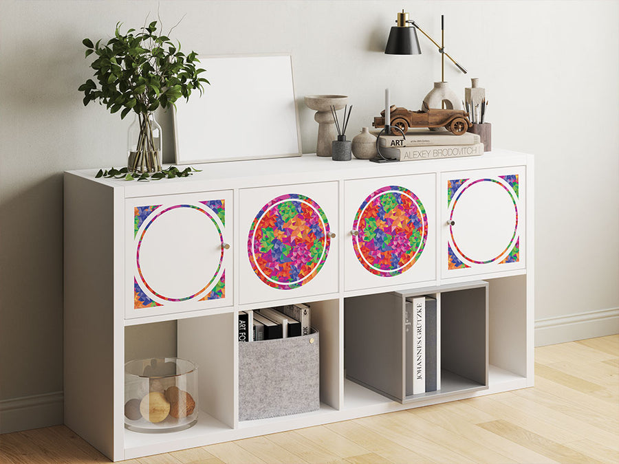electric beast abstract geometric DIY Furniture Stickers