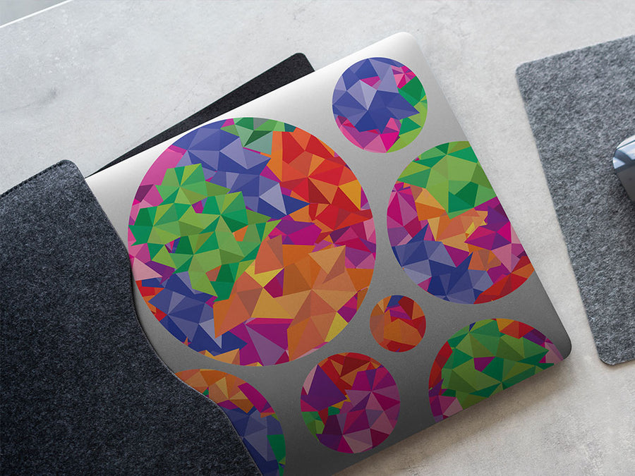 electric beast abstract geometric DIY Laptop Stickers