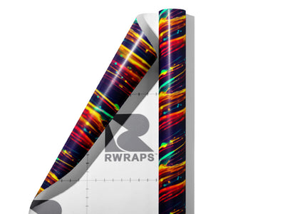 Electric Current Science Fiction Wrap Film Sheets~Rwraps Series 914 Electric Current Science Fiction Scrolled Sheet~3