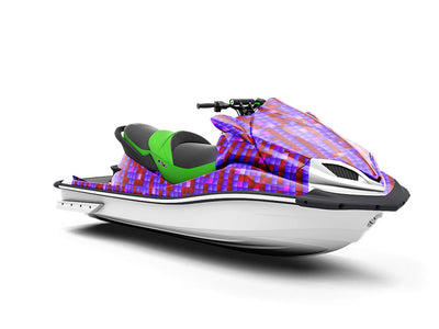 Electric Currents Mosaic Jet Ski Vinyl Customized Wrap