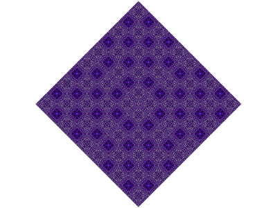 Electric Indigo Mosaic Vinyl Wrap Pattern