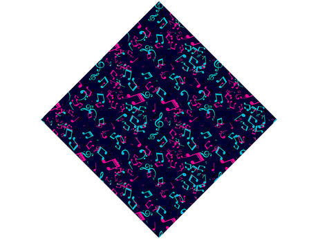 Electric Notes Music Vinyl Wrap Pattern
