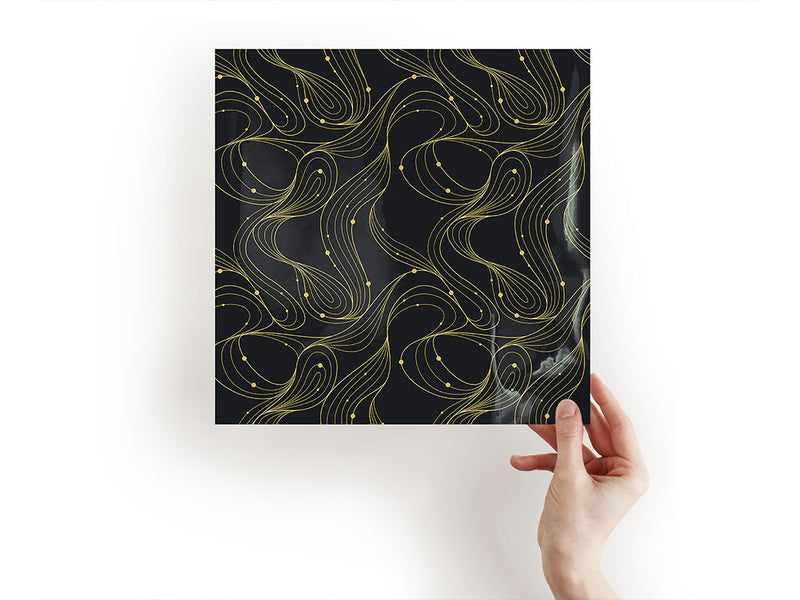 electric type abstract geometric Craft Sheets