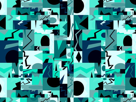 Electrify Me Mosaic Vinyl Wrap Pattern~Rwraps Series 914 Digitally Printed Vinyl Wrap~0