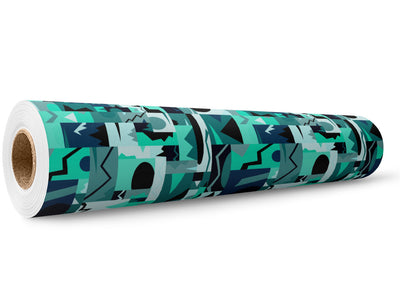 Electrify Me Mosaic Wrap Film Wholesale Roll~Rwraps Series 914 Digitally Printed Vinyl Roll~5
