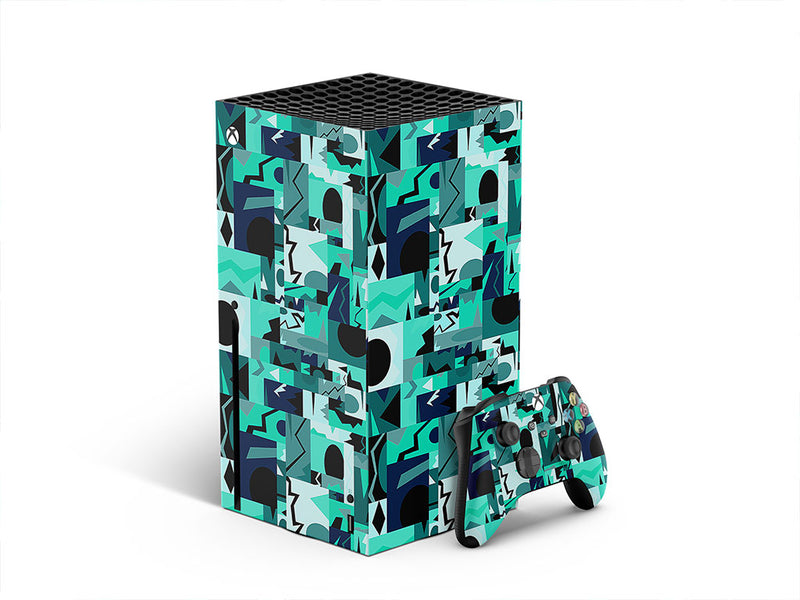 electrify me mosaic XBOX DIY Decal