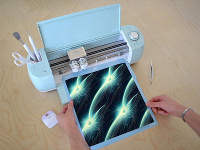 electron explosion science fiction Cricut Compatible Vinyl
