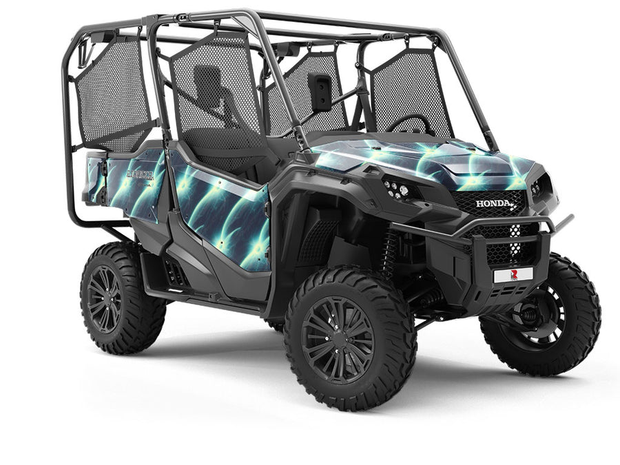 Electron Explosion Science Fiction Utility Vehicle Vinyl Wrap