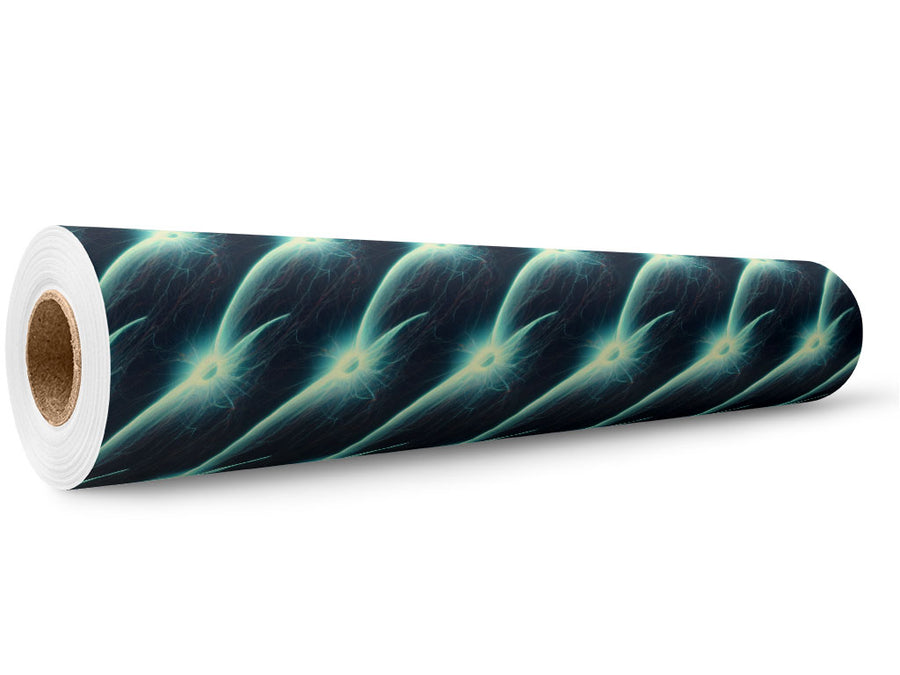 Electron Explosion Science Fiction Wrap Film Wholesale Roll~Rwraps Series 914 Digitally Printed Vinyl Roll~5