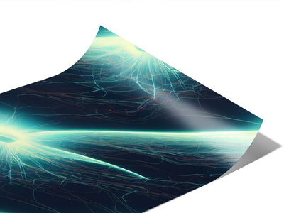 Electron Explosion Science Fiction Vinyl Wraps~Rwraps Series 914 Digitally Printed Vinyl Wrap~0