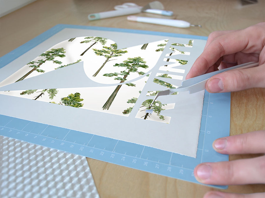 elegant evergreens camping Easy Weed Craft Vinyl