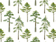 Elegant Evergreens Camping Vinyl Wrap Pattern~Rwraps Series 914 Digitally Printed Vinyl Wrap~0