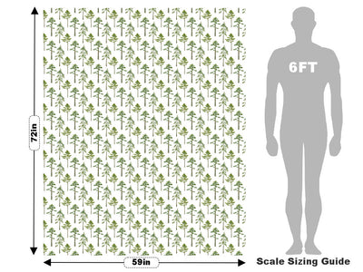 Elegant Evergreens Camping Vehicle Wrap Scale~Rwraps Series 914 Elegant Evergreens Camping Measurements~1