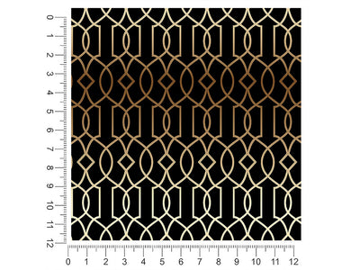 elevator cage art deco 1ft x 1ft Craft Sheets