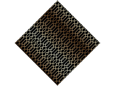 Elevator Cage Art Deco Vinyl Wrap Pattern