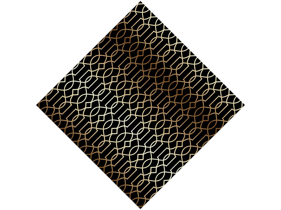 Elevator Cage Art Deco Vinyl Wrap Pattern