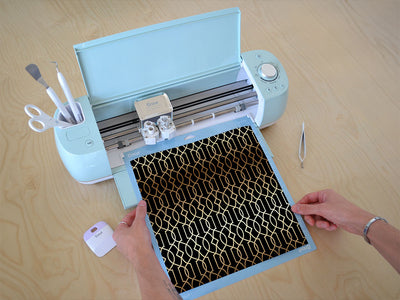 elevator cage art deco Cricut Compatible Vinyl