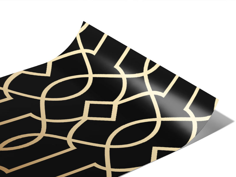 Elevator Cage Art Deco Vinyl Wraps~Rwraps Series 914 Digitally Printed Vinyl Wrap~0