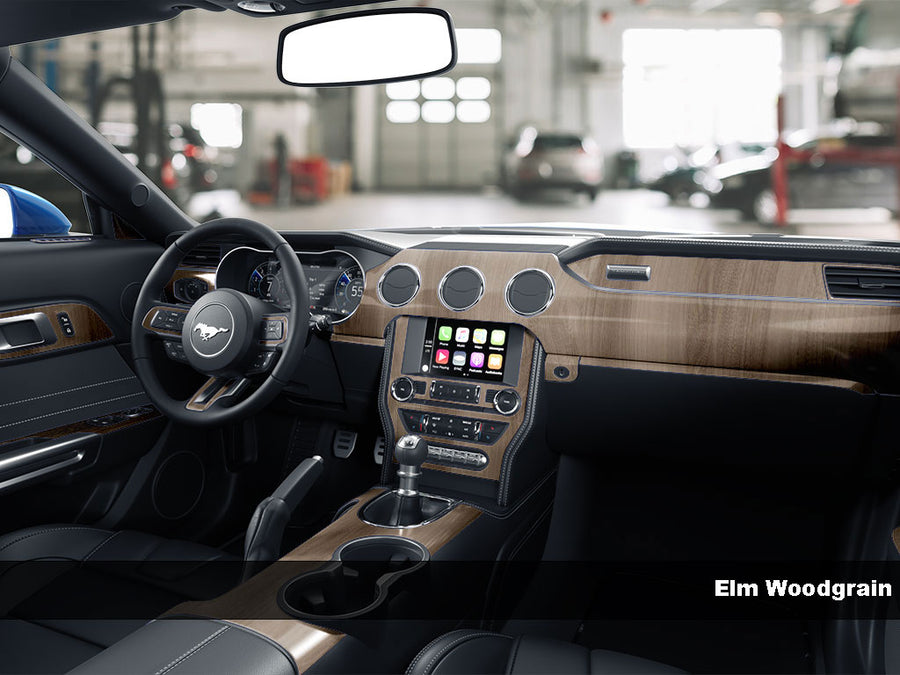 ford f-250 2017-2024 Elm Wood Dash Kit Finish