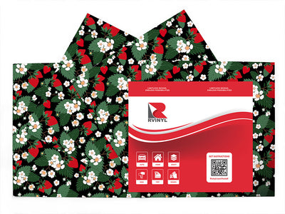elsanta desire fruit Craft Vinyl Sheet Pack