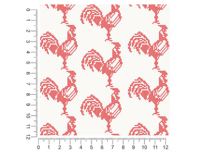 embroidered stud bird 1ft x 1ft Craft Sheets