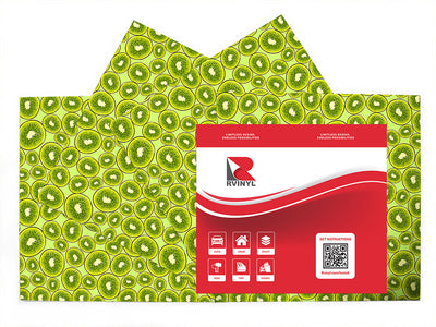 emerald arctic fruit Craft Vinyl Sheet Pack