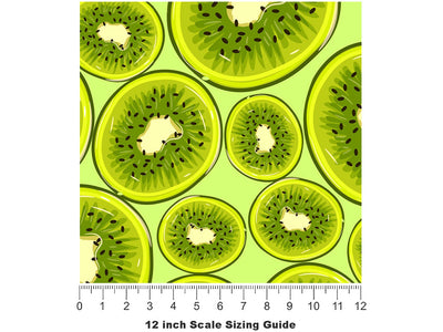 Emerald Arctic Fruit Vinyl Film Pattern Size 12 inch Scale~Rwraps Emerald Arctic Fruit Sizing Chart~2