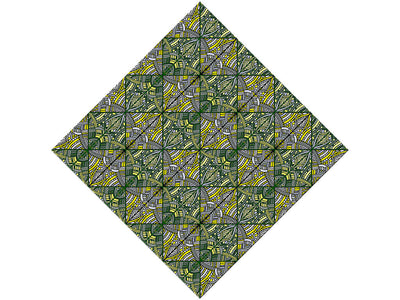 Emerald City Art Deco Vinyl Wrap Pattern