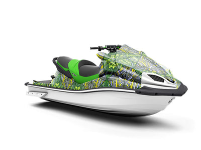 Emerald City Art Deco Jet Ski Vinyl Customized Wrap