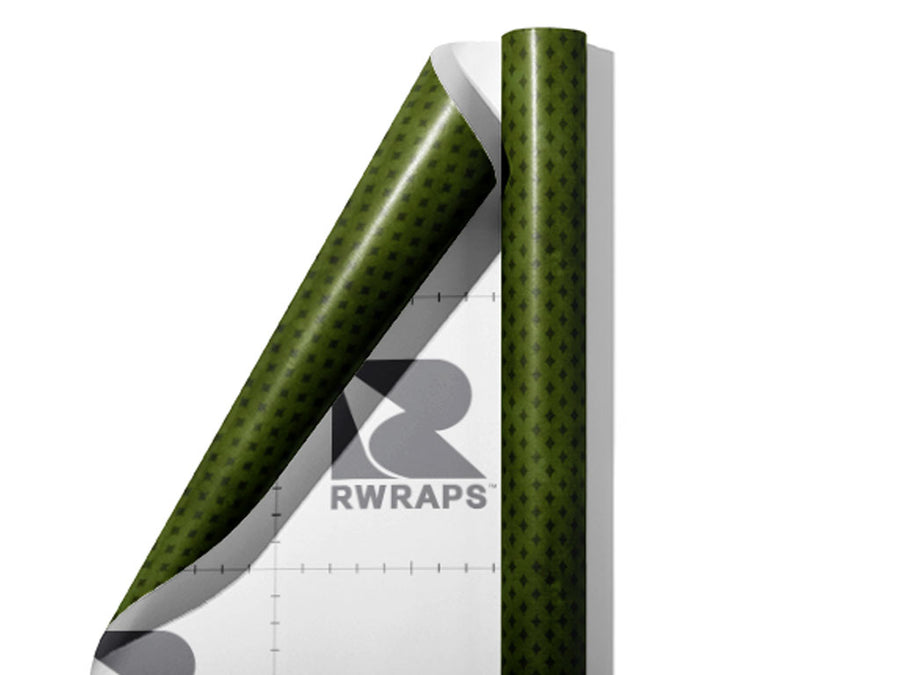 Emerald Diamonds Gothic Wrap Film Sheets~Rwraps Series 914 Emerald Diamonds Gothic Scrolled Sheet~3