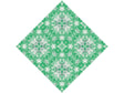 Emerald Tile Vinyl Wrap Pattern