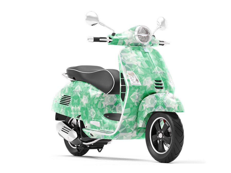 Emerald Tile Vespa Scooter Wrap Film