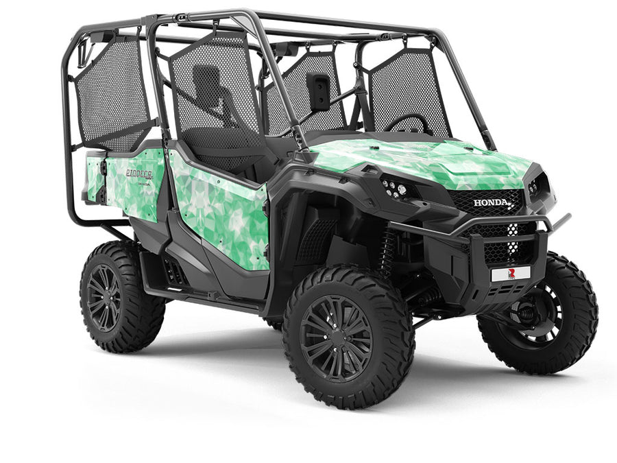 Emerald Tile Utility Vehicle Vinyl Wrap