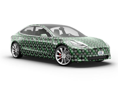 Emerald Lich Horror Vehicle Vinyl Wrap