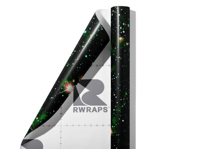 Emerald Seas Science Fiction Wrap Film Sheets~Rwraps Series 914 Emerald Seas Science Fiction Scrolled Sheet~3