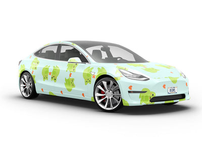 Emotional Ribbits Marine Life Vehicle Vinyl Wrap