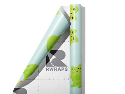 Emotional Ribbits Marine Life Wrap Film Sheets~Rwraps Series 914 Emotional Ribbits Marine Life Scrolled Sheet~3