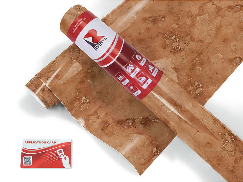 emperador brown marble stone Craft Vinyl Roll