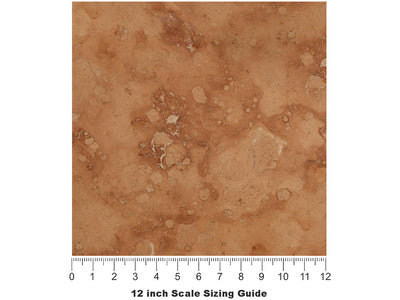 Emperador Brown Marble Vinyl Film Pattern Size 12 inch Scale~Rwraps Emperador Brown Marble Sizing Chart~2