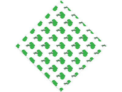 Emperor Spinach Vegetable Vinyl Wrap Pattern