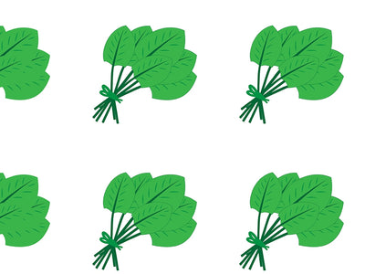 Emperor Spinach Vegetable Vinyl Wrap Pattern~Rwraps Series 914 Digitally Printed Vinyl Wrap~0