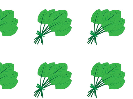 Emperor Spinach Vegetable Vinyl Wrap Pattern~Rwraps Series 914 Digitally Printed Vinyl Wrap~0