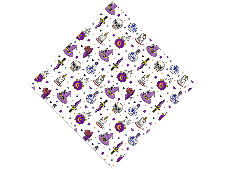 Enchanted Items Witch Vinyl Wrap Pattern