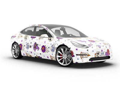 Enchanted Items Witch Vehicle Vinyl Wrap